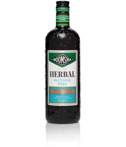 Alcoholvrije drank Boomsma Herbal Alcohol Free van Boomsma, bij slijterij ’t Bockje in Bathmen