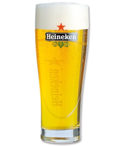 Heineken bierglas Ellipse 50cl, glas bij t Bockje in Bathmen