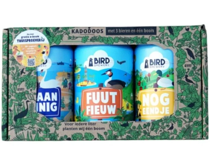 Fles Bird Brewery Kadodoos, bier van Bird Brewery, bij slijterij ’t Bockje in Bathmen