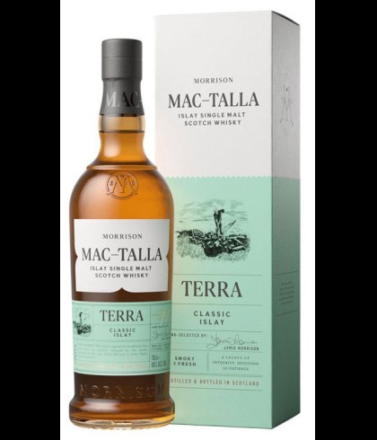 Fles Mac-Talla Terra, Islay single malt whisky, op voorraad bij slijterij t Bockje in Bathmen