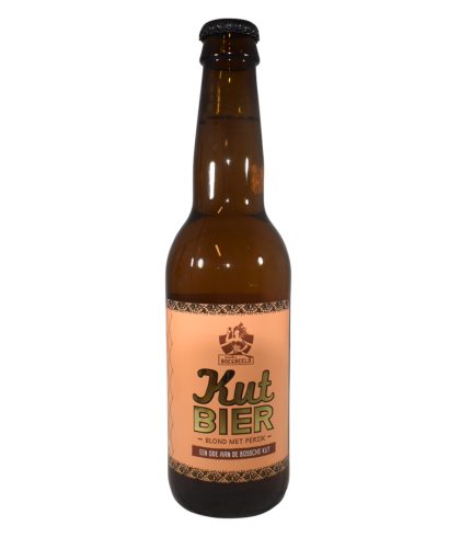 Boegbeeld Kutbier met perzik