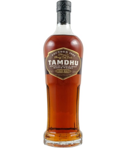 Fles Tamdhu Cigar Malt II 2022, Speyside single malt whisky uit Knockando, op voorraad bij slijterij ’t Bockje in Bathmen
