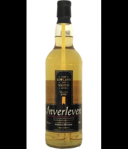 Fles INVERLEVEN 1990 15 Y, whisky, op voorraad bij slijterij ’t Bockje in Bathmen
