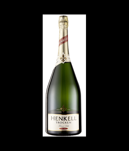 Fles Henkell Trocken 300cl, wijn op voorraad bij slijterij t Bockje in Bathmen