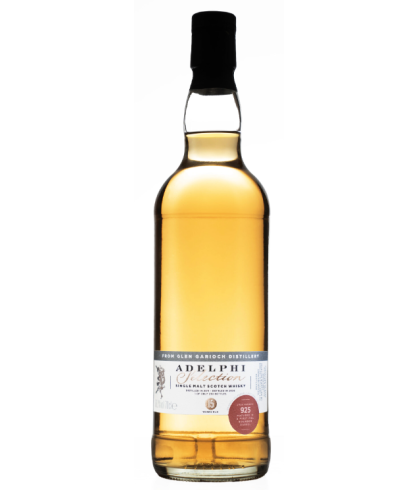 Fles Adelphi Glen Garioch 15 Years Old, single malt whisky, op voorraad bij slijterij t Bockje in Bathmen