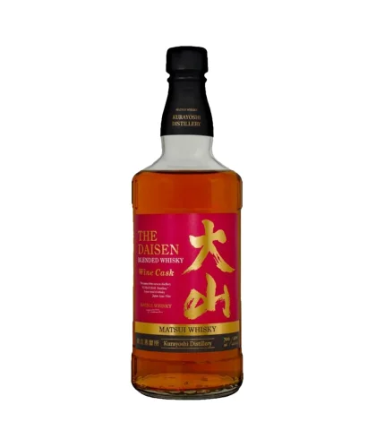 Fles The Daisen Blended Whisky Red Wine Cask, whisky, bij slijterij ’t Bockje in Bathmen