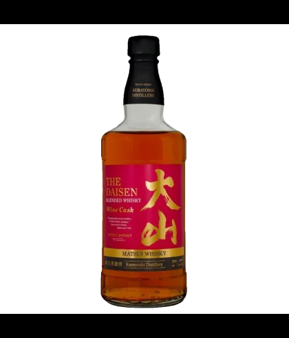 Fles The Daisen Blended Whisky Red Wine Cask, whisky, bij slijterij ’t Bockje in Bathmen