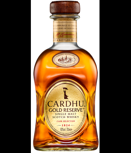 Fles Cardhu Gold Reserve, single malt whisky, op voorraad bij slijterij t Bockje in Bathmen