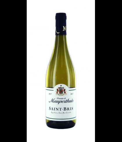 Fles Domaine de Mauperthuis Saint-Bris, wijn op voorraad bij slijterij t Bockje in Bathmen