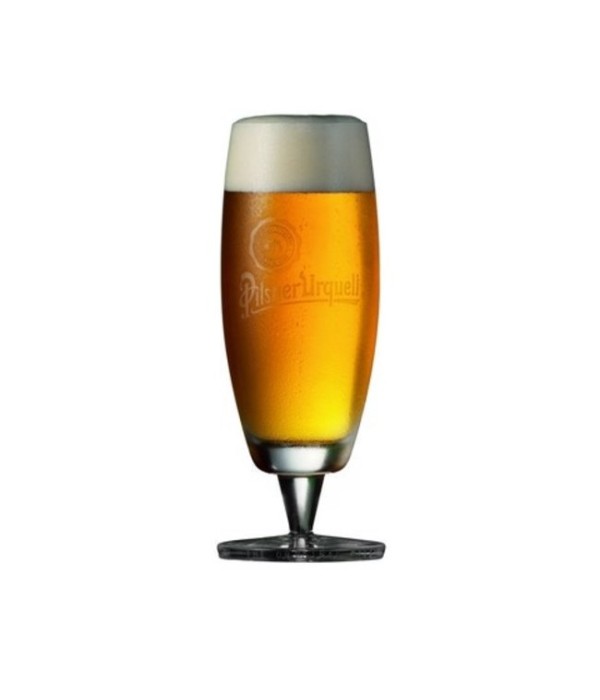 PILSNER URQUEL voetglas 30cl. bij t Bockje in Bathmen
