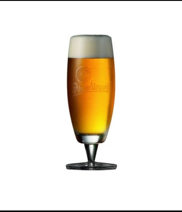 PILSNER URQUEL voetglas 30cl. bij t Bockje in Bathmen