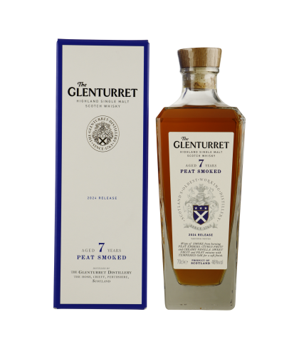 Fles The Glenturret 7 Years Old Peat Smoked - 2024 Release, whisky, bij slijterij ’t Bockje in Bathmen