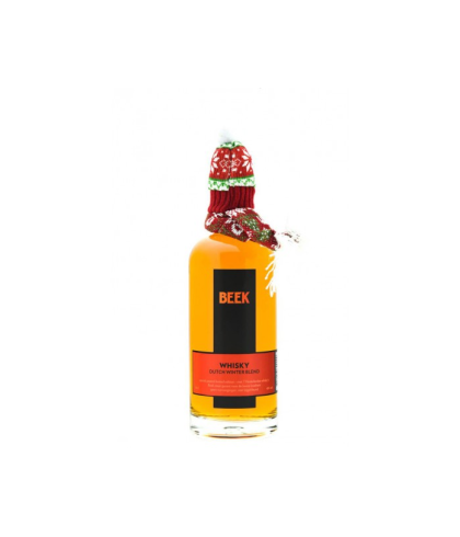 Fles Beek Whisky Dutch Winter Blend, whisky, op voorraad bij slijterij t Bockje in Bathmen