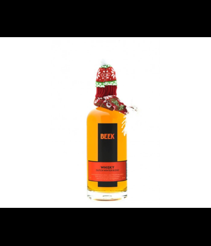 Fles Beek Whisky Dutch Winter Blend, whisky, op voorraad bij slijterij t Bockje in Bathmen