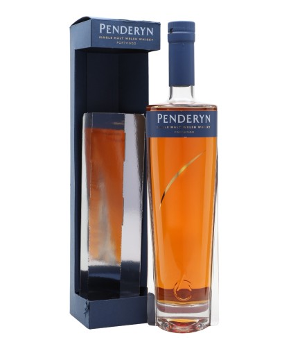 Fles Penderyn Portwood, Welshe single malt whisky, bij slijterij ’t Bockje in Bathmen