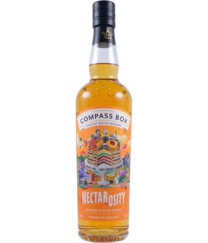 Fles Compass Box Nectarosity, single malt whisky, op voorraad bij slijterij t Bockje in Bathmen