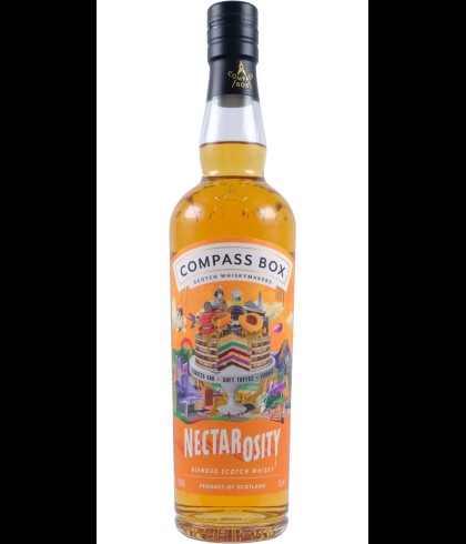 Fles Compass Box Nectarosity, single malt whisky, op voorraad bij slijterij t Bockje in Bathmen