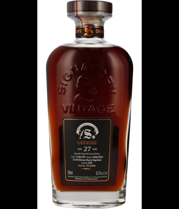 Signatory Vintage Linkwood 27 Years Old 1997 #20/3 bij t Bockje in Bathmen