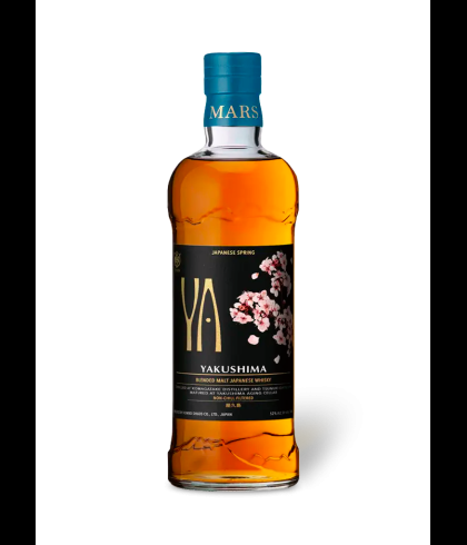 Fles Mars Yakushima Japanese Spring 2024, Japanse single malt whisky, op voorraad bij slijterij t Bockje in Bathmen