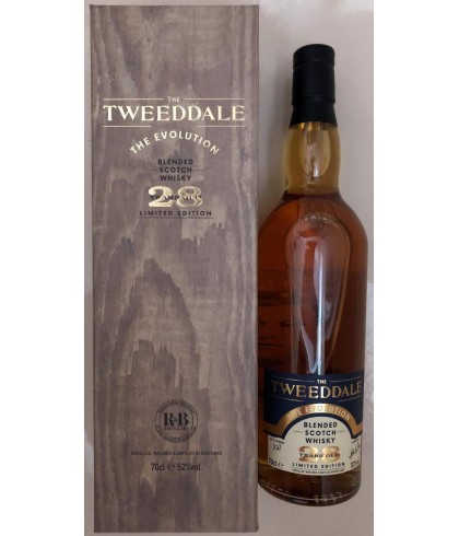 Fles The Tweeddale 28 Years Old The Evolution, whisky, op voorraad bij slijterij t Bockje in Bathmen