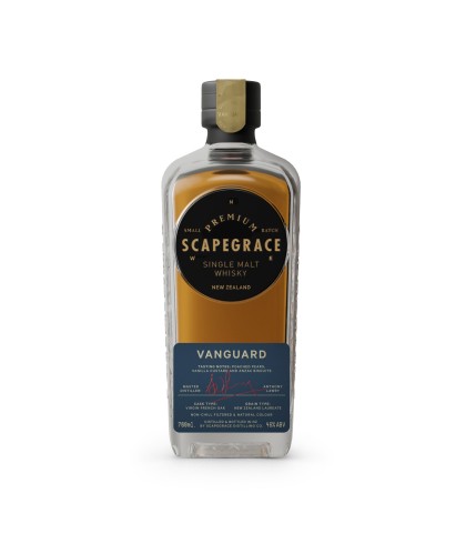 Fles Scapegrace Vanguard, whisky, bij slijterij t Bockje in Bathmen