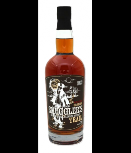 Fles Smuggler's Trail Peated Oloroso Dutch Single Blended Whisky, whisky, bij slijterij ’t Bockje in Bathmen