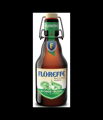 Floreffe Blond, bier op voorraad bij slijterij t Bockje in Bathmen