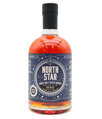 Fles North Star Ben Nevis 12Y 2012, single malt whisky, op voorraad bij slijterij t Bockje in Bathmen
