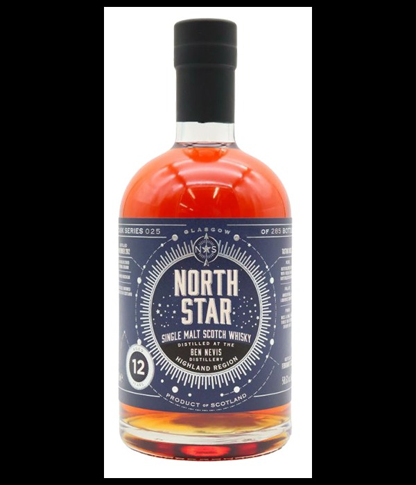 North Star Spirits Ben Nevis 12Y 2012 Cask Series 025 bij t Bockje in Bathmen
