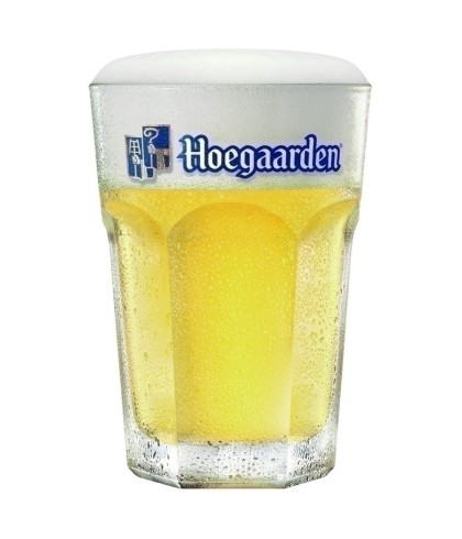 Hoegaarden witbierglas 25cl., glas bij t Bockje in Bathmen