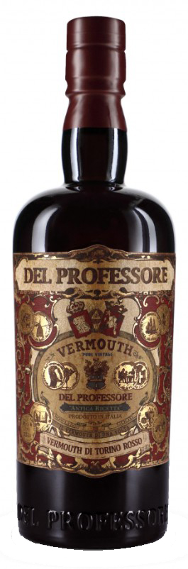 Vermouth Del Professore Vermouth di Torino Rosso van Del Professore, op voorraad bij slijterij ’t Bockje in Bathmen