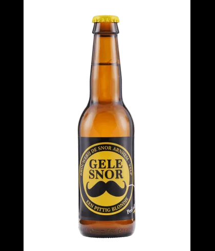 Brouwerij De Snor Gele Snor, bier op voorraad bij slijterij t Bockje in Bathmen