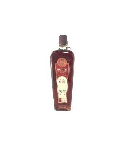 Fles Rutte Sloe Gin, gin, op voorraad bij slijterij ’t Bockje in Bathmen