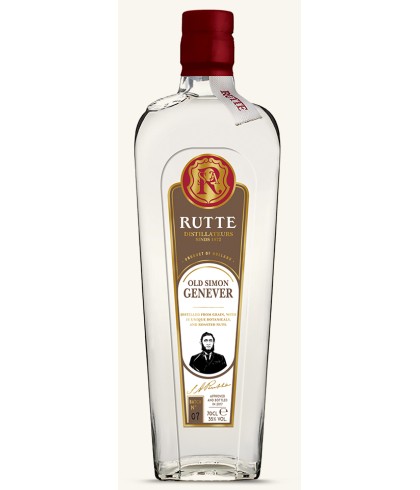 Rutte Old Simon Genever, jenever bij slijterij t Bockje in Bathmen