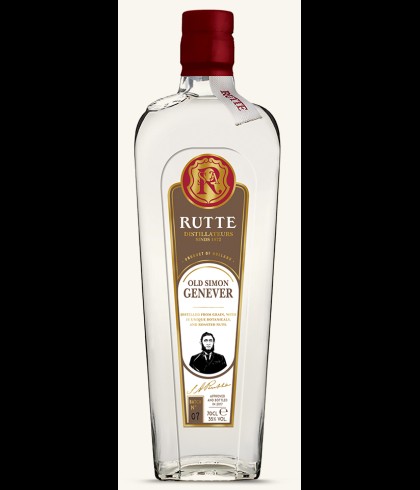 Rutte Old Simon Genever, jenever bij slijterij t Bockje in Bathmen