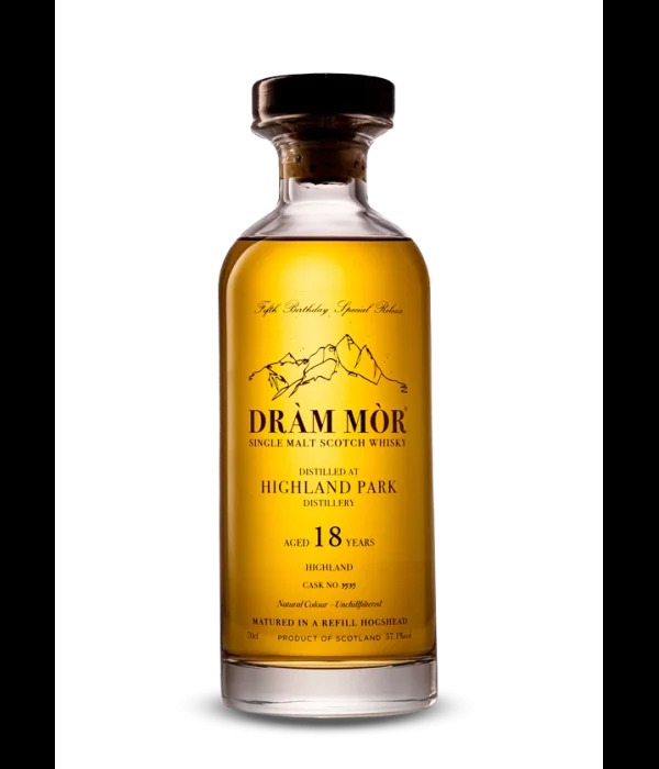 Dram Mor Highland Park 18 Years Old 2006 #3535 bij t Bockje in Bathmen
