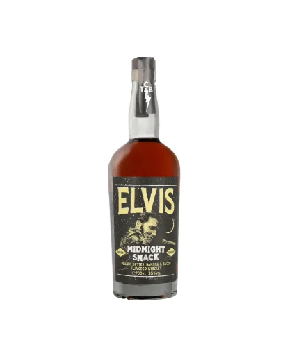 Likeur Elvis Midnight Snack, bij slijterij ’t Bockje in Bathmen