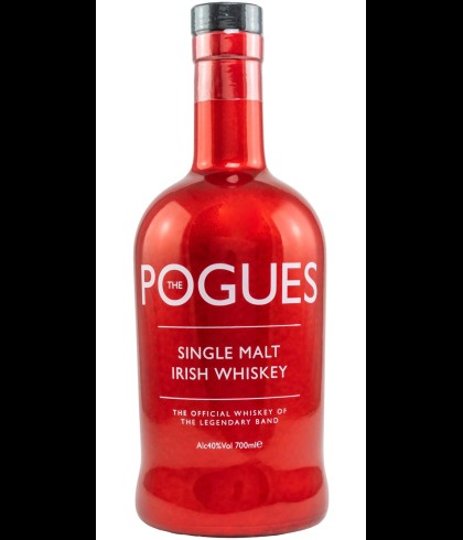 Fles The Pogues Red Irish Whiskey, whisky, op voorraad bij slijterij t Bockje in Bathmen