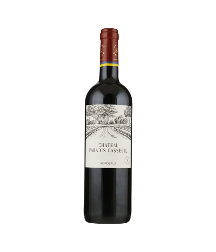 Fles Chateau Paradis Casseuil Bordeaux, wijn op voorraad bij slijterij t Bockje in Bathmen