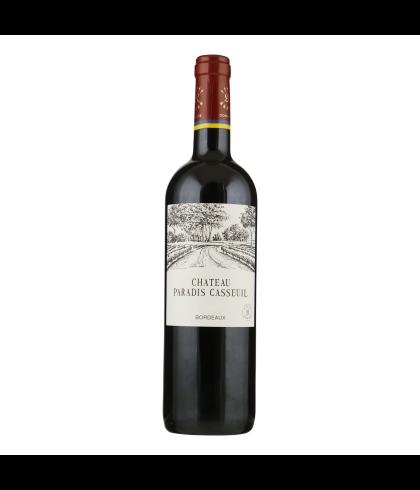Fles Chateau Paradis Casseuil Bordeaux, wijn op voorraad bij slijterij t Bockje in Bathmen