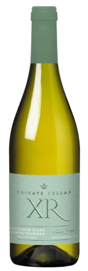 Fles Xavier Roger Private Cellar Sauvignon Blanc - Gewürztraminer, wijn, bij slijterij ’t Bockje in Bathmen