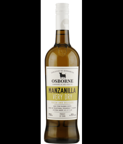 Osborne Manzanilla, op voorraad bij slijterij t Bockje in Bathmen