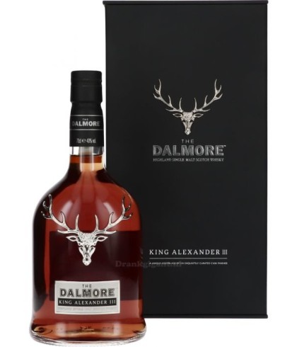 Fles The Dalmore King Alexander III, single malt whisky, op voorraad bij slijterij t Bockje in Bathmen