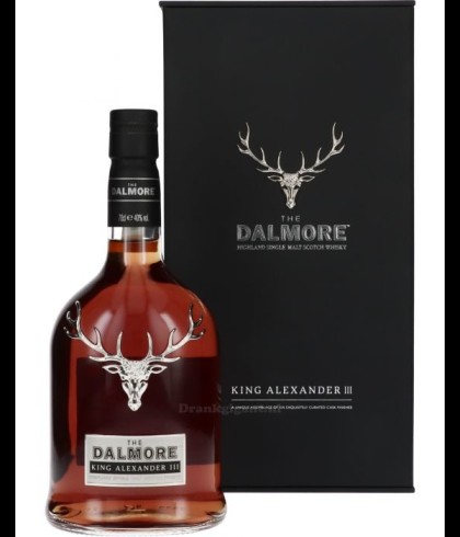 Fles The Dalmore King Alexander III, single malt whisky, op voorraad bij slijterij t Bockje in Bathmen