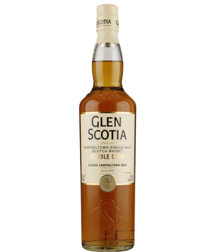 Fles Glen Scotia Double Cask, single malt whisky, op voorraad bij slijterij t Bockje in Bathmen