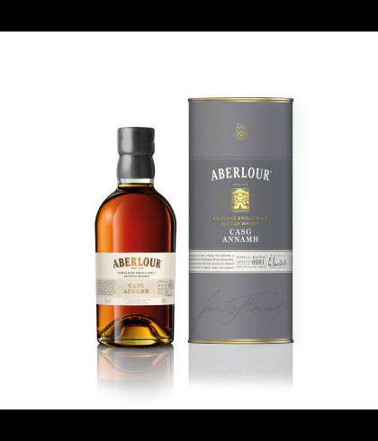 Fles Aberlour Casg Annamh, Speyside single malt whisky, op voorraad bij slijterij t Bockje in Bathmen