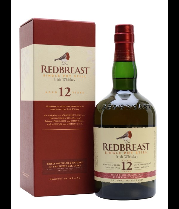 Redbreast 12 Years Old Irish Whiskey bij t Bockje in Bathmen