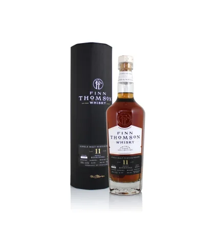 Fles Finn Thomson Benrinnes 2011 11 Years Old, single malt whisky, op voorraad bij slijterij t Bockje in Bathmen