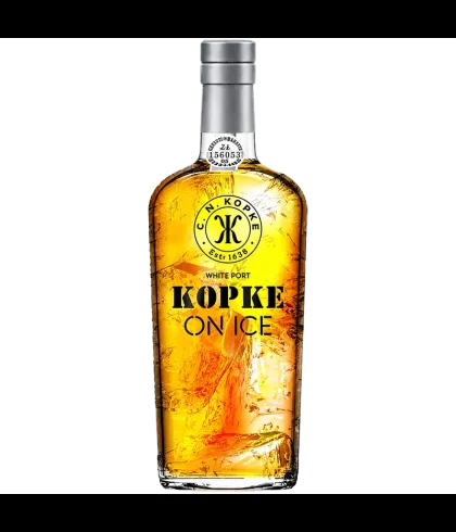 Fles Kopke White Port On Ice, wijn op voorraad bij slijterij t Bockje in Bathmen