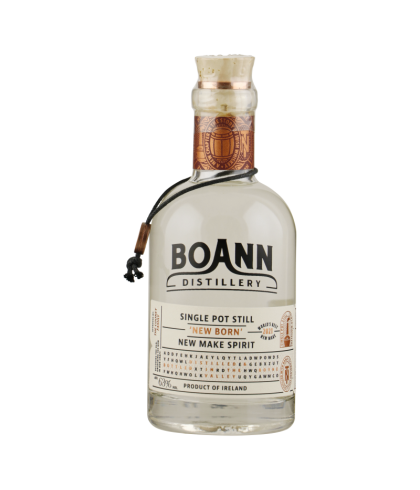 Fles Boann 'New Born' New Make Spirit, whisky, op voorraad bij slijterij t Bockje in Bathmen